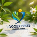 画像12: 健康と成長を育む人々のウェルネスロゴ (12)