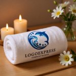 画像5: イルカと波の爽やかマリンロゴ (5)