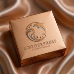 画像14: イルカと波の爽やかマリンロゴ (14)