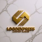 画像13: SとHが融合する幾何学連結ロゴ (13)