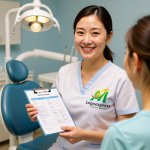 画像7: M字と葉っぱで包む人々の成長ロゴ (7)