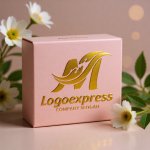 画像10: M字と葉っぱで包む人々の成長ロゴ (10)