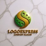 画像13: S字と生命の輝きを表す円形ロゴ (13)