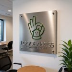 画像7: OKサインと笑顔の家を組み合わせた安心ロゴ (7)