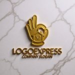 画像13: OKサインと笑顔の家を組み合わせた安心ロゴ (13)