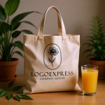 画像8: 繊細な花を描いた優雅なオーバルロゴ (8)