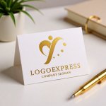 画像16: Y字とハートが織りなす人々の成長ロゴ (16)