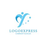 画像3: Y字とハートが織りなす人々の成長ロゴ (3)