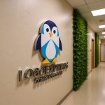 画像15: 可愛らしいペンギンのキャラクターロゴ (15)