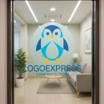 画像6: 可愛らしいペンギンのキャラクターロゴ (6)