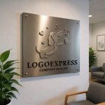 画像14: 音楽とハートを奏でるダックスフントのロゴ (14)