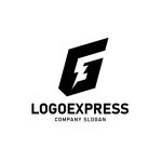 画像3: GE字と稲妻のテクノロジーロゴ (3)