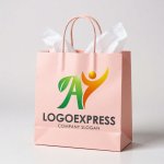 画像6: AとY、葉と人が輝く成長ロゴ (6)