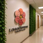 画像15: 和やかな表情が集まる円形ロゴ (15)