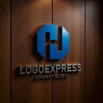 画像5: HとNが融合する八角形テクノロジーロゴ (5)