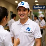 画像14: HとNが融合する八角形テクノロジーロゴ (14)