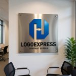 画像7: HとNが融合する八角形テクノロジーロゴ (7)