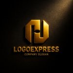 画像12: HとNが融合する八角形テクノロジーロゴ (12)