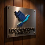 画像5: 躍動する青い鳥のロゴ (5)