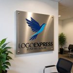 画像7: 躍動する青い鳥のロゴ (7)