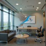 画像9: 躍動する青い鳥のロゴ (9)