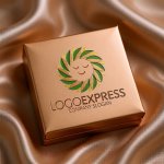 画像14: 笑顔の葉っぱリースロゴ (14)