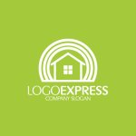 画像4: カラフルなアーチと家の希望ロゴ (4)