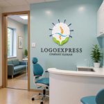 画像5: 脊柱と癒しの手が生み出す健康ロゴ (5)