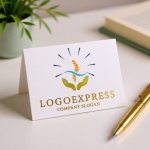 画像16: 脊柱と癒しの手が生み出す健康ロゴ (16)