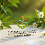 画像12: 脊柱と癒しの手が生み出す健康ロゴ (12)