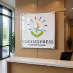 画像13: 脊柱と癒しの手が生み出す健康ロゴ (13)