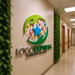 画像15: 輝く星と包み込む手の希望ロゴ (15)