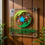 画像11: 輝く星と包み込む手の希望ロゴ (11)