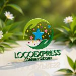 画像12: 輝く星と包み込む手の希望ロゴ (12)