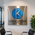 画像7: Kの文字が融合する円形テクノロジーロゴ (7)