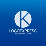 画像4: Kの文字が融合する円形テクノロジーロゴ (4)