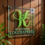 画像11: 葉が優しく絡むKのナチュラルロゴ (11)