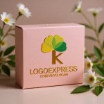 画像10: Kの文字と葉が織りなす成長の木ロゴ (10)