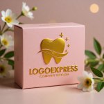 画像10: 輝く歯とウェーブのデンタルケアロゴ (10)