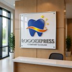 画像13: 輝く歯とウェーブのデンタルケアロゴ (13)