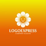 画像4: 明るい笑顔のカラフルフラワーロゴ (4)