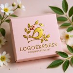 画像10: 小鳥とベリーの穏やかなナチュラルロゴ (10)