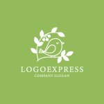 画像4: 小鳥とベリーの穏やかなナチュラルロゴ (4)