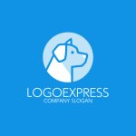 画像4: 犬の横顔が描かれた信頼のペットロゴ (4)