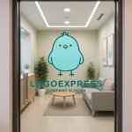 画像6: 可愛らしいヒヨコのキャラクターロゴ (6)