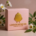 画像10: 可愛らしいヒヨコのキャラクターロゴ (10)