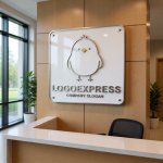 画像13: 可愛らしいヒヨコのキャラクターロゴ (13)