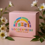 画像10: 仲良し動物とカラフルな虹の可愛いロゴ (10)