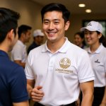 画像14: 麦畑と笑顔の太陽の豊かな恵みロゴ (14)