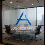 画像11: A字の立体的なモダンテクノロジーロゴ (11)